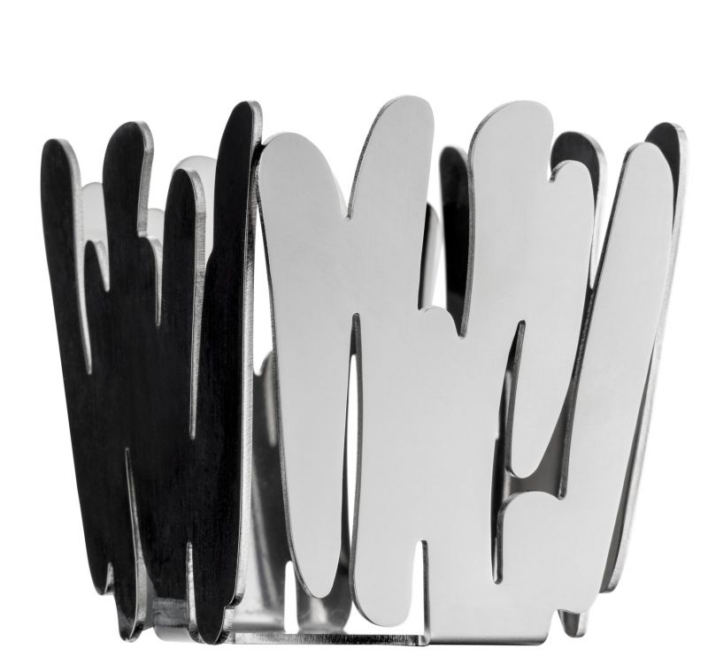 Alessi Barkandle BM19 Teelichthalter Sonderedition aus Edelstahl, modernes Design für stimmungsvolle Beleuchtung.